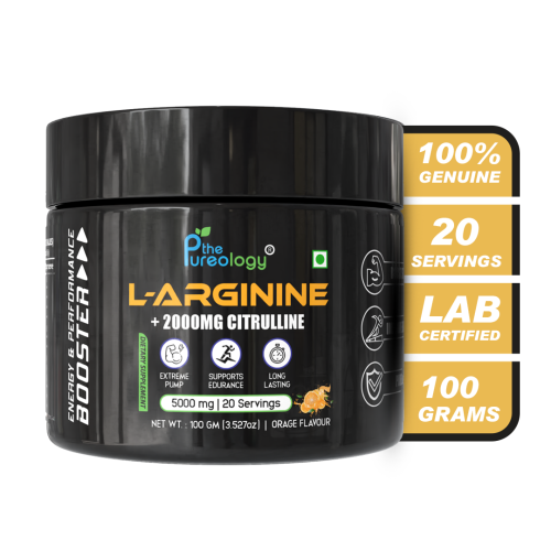 L-Arginine + 2000 MG Citrulline ( Orange, 100gm) L-Arginine + 2000 MG Citrulline ( Orange, 100gm)